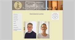 Desktop Screenshot of naturheilpraxis-laucken.de
